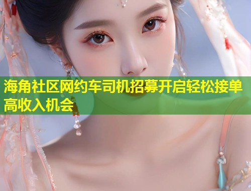 海角社区网约车司机招募开启轻松接单高收入机会  第1张