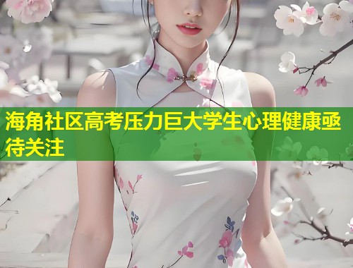 海角社区高考压力巨大学生心理健康亟待关注  第1张