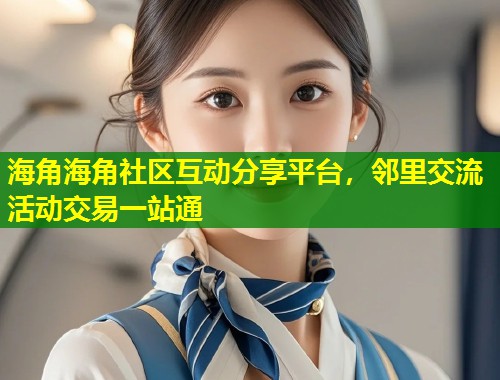 海角海角社区互动分享平台，邻里交流活动交易一站通  第2张